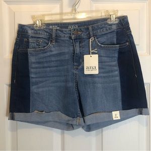 A.n.a Mid-Rise Denim Shorts   Women’s Size 10. NEW WITH TAGS